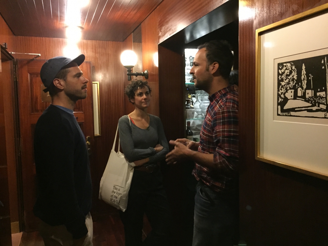 Kronenhalle Bar, in conversation with Urs August Steiner 