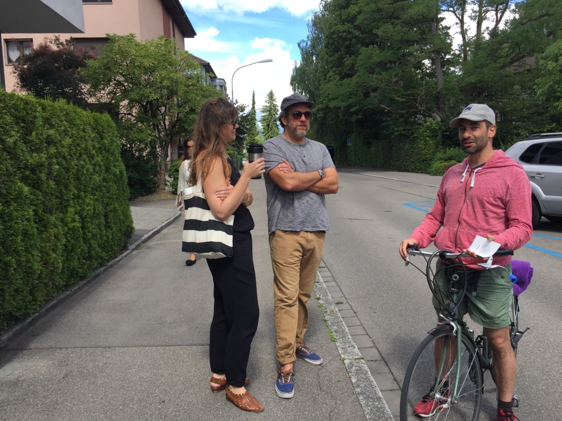 Rich Bott meets swiss artist Nic Hess in Schwamendingen