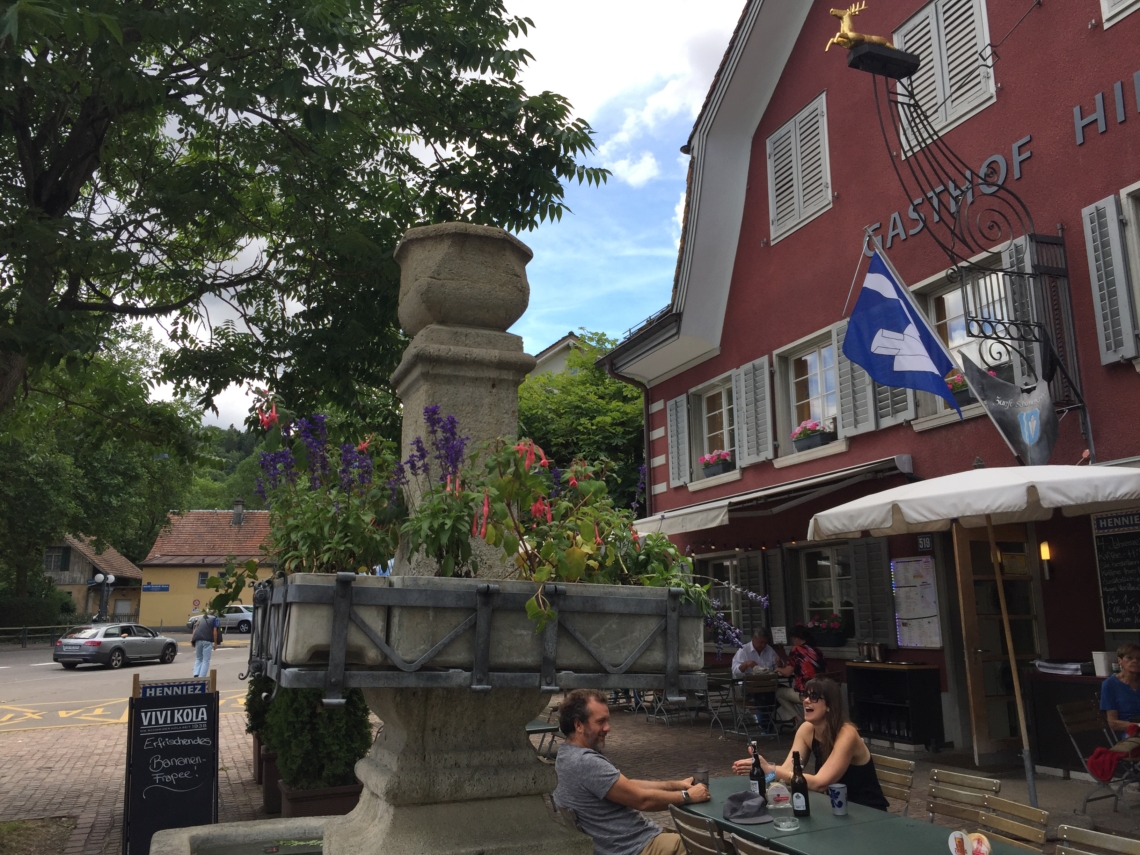 Rich Bott had the best rösti and liver at Gasthaus Hirschen in Zürich Schwamendingen