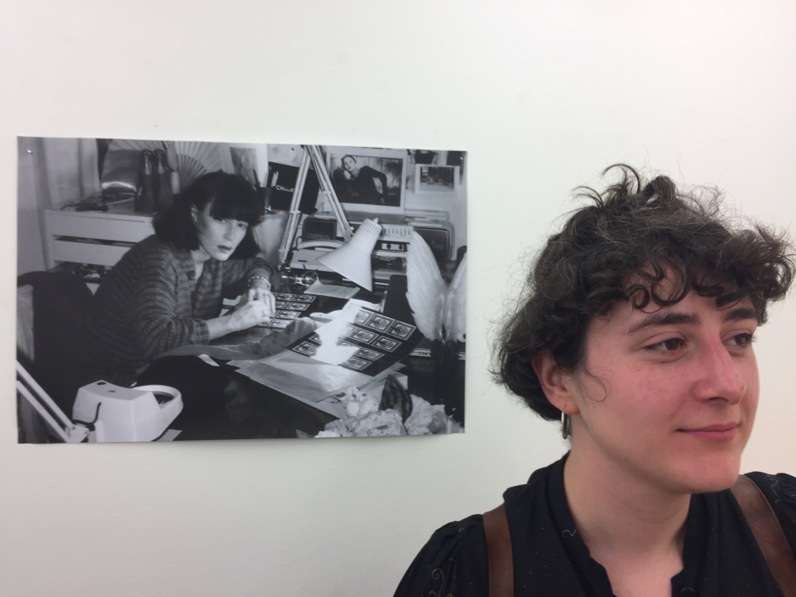 at Galerie Baviera, opening of the exhibition by Manon