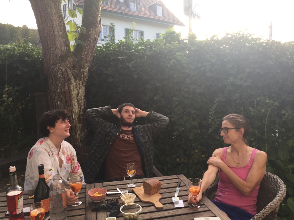 visiting photographer Ruth Erdt in Schwamendingen