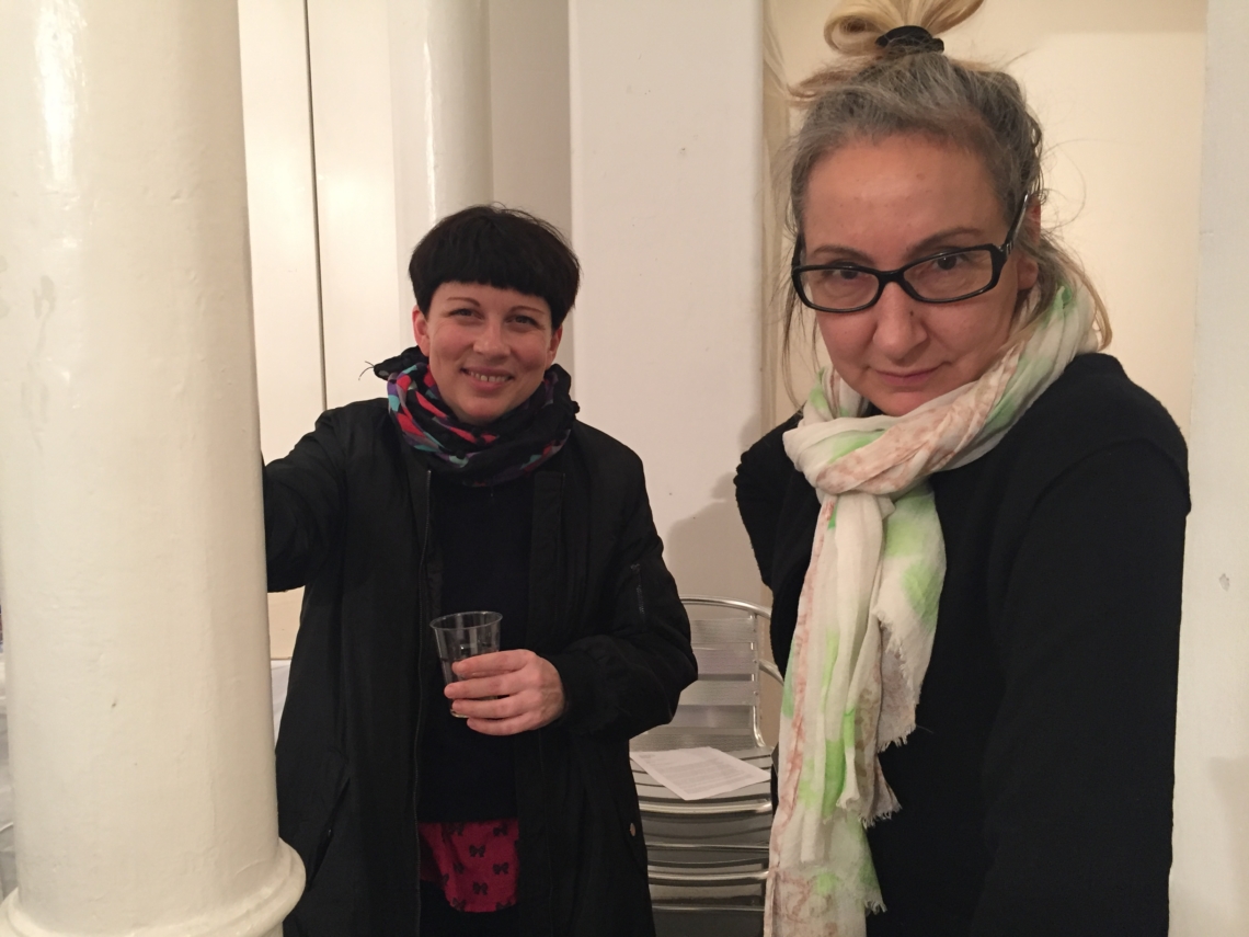 Anna Luksahevky meets Marie-Antoinette Chiarenza from Artistduo Relax 