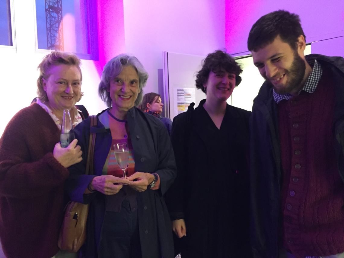 at Tanzhaus, with Jacqueline Burckhardt and Theres Abbt