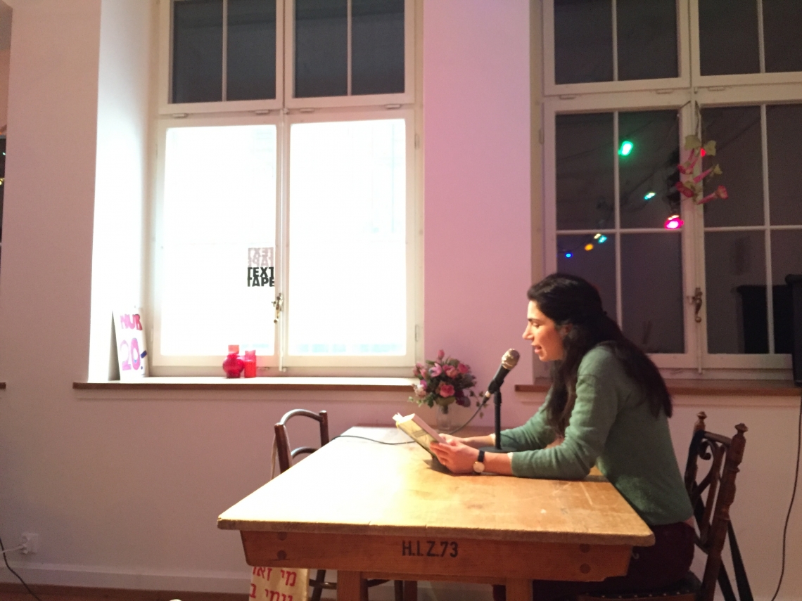 Literatur für das, was passiert. Lesung mit Dana Grigorcea