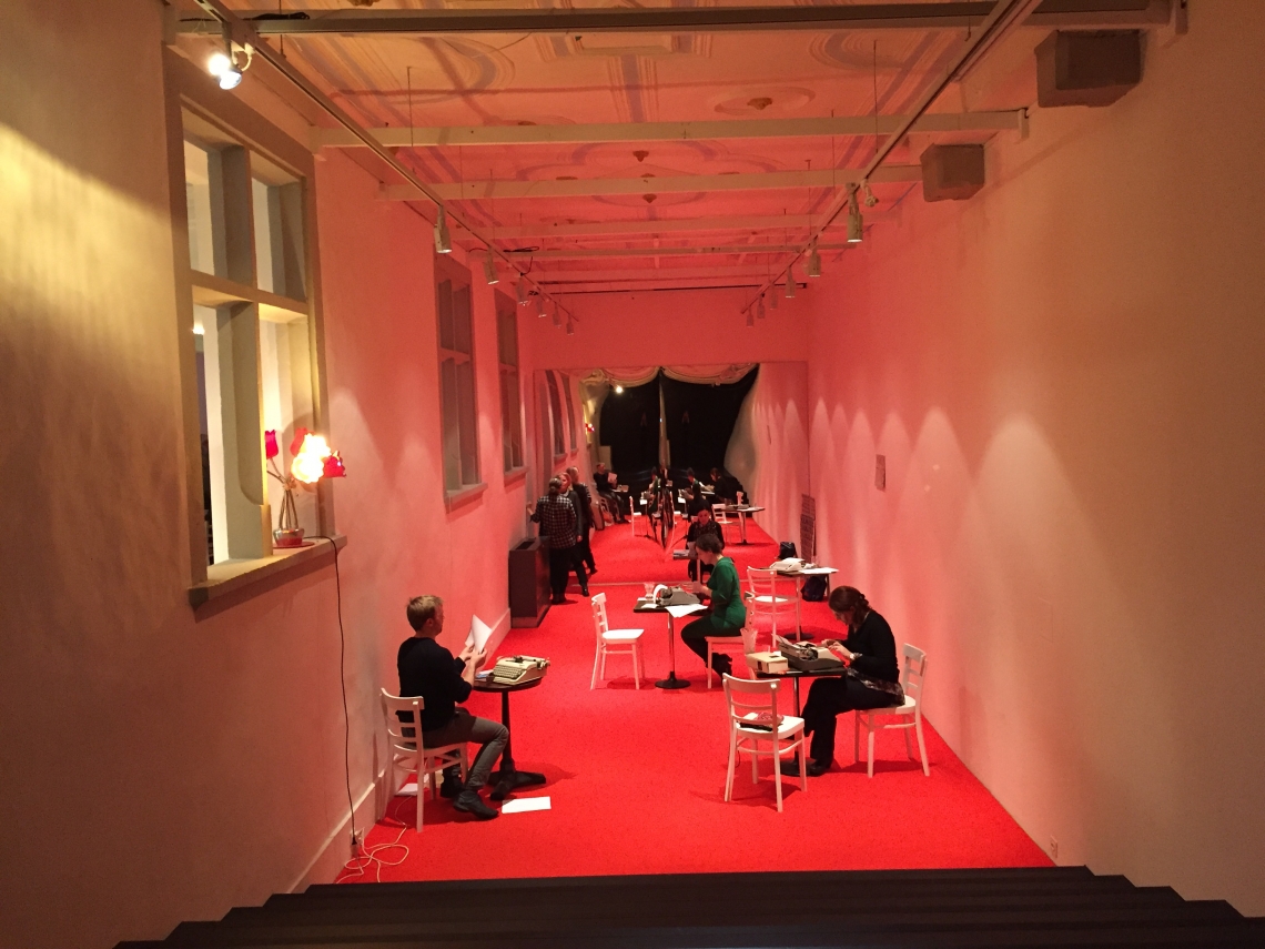 Literatur für das, was passiert. Schreibstube