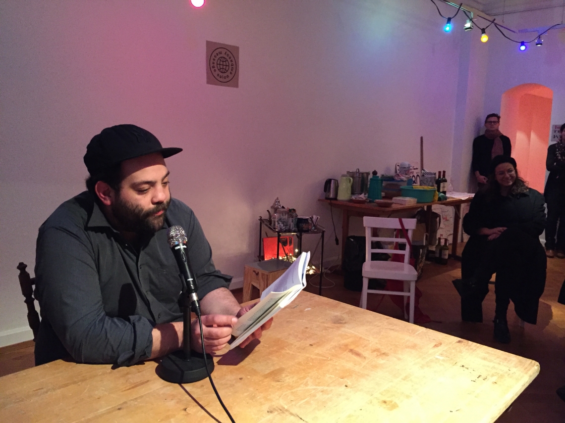 Literatur für das, was passiert. Lesung mit Maruan Paschen