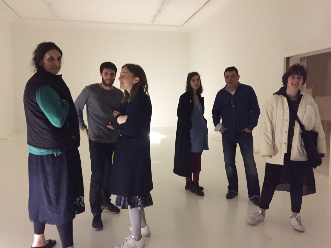 at Helmahus Zürich, with georgian artist Nutsa Esuba and the georgian family clan