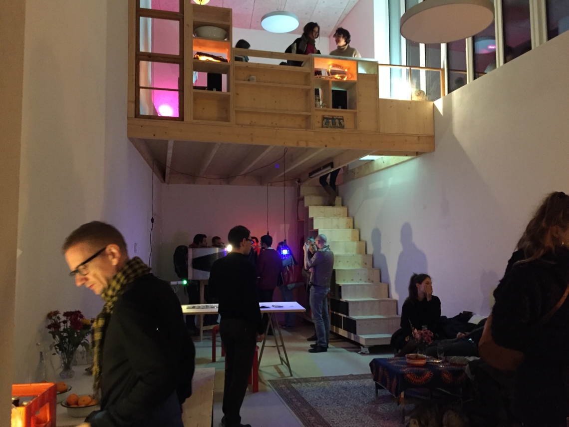 zine launch at the studio