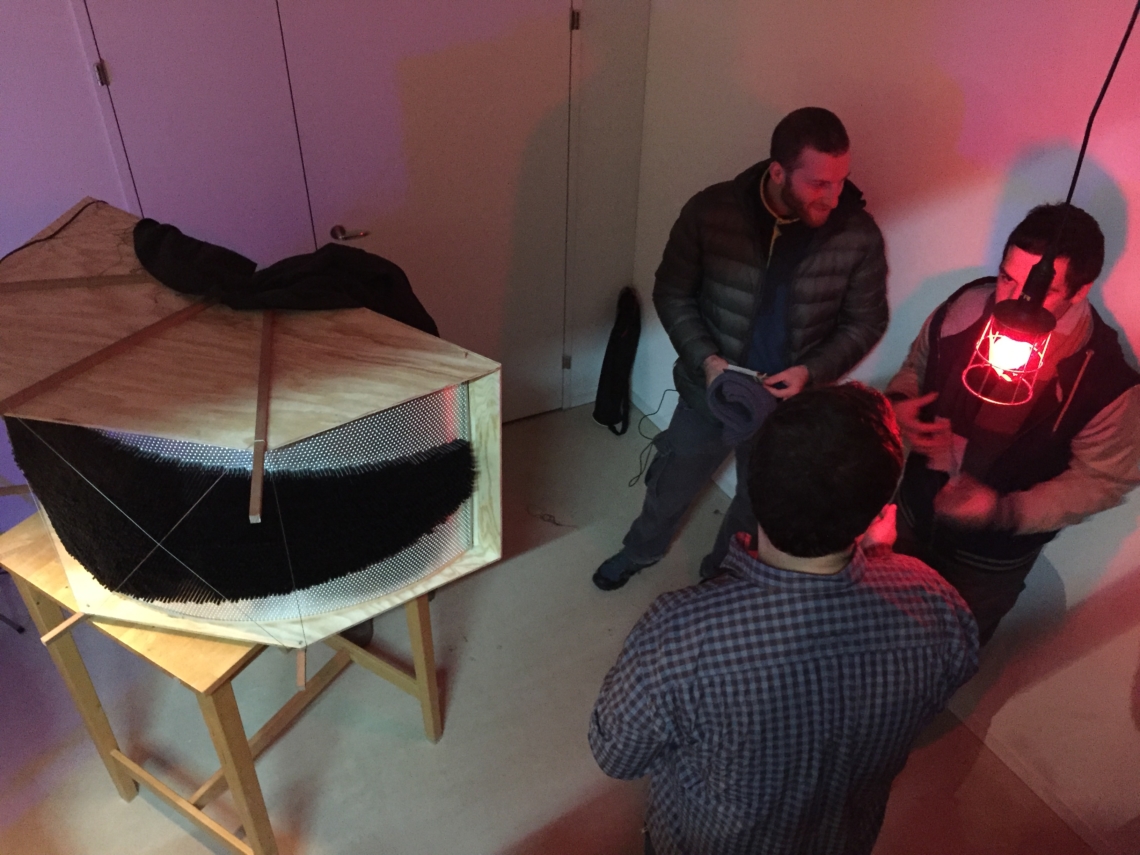 zine launch at the studio, the 15000-lense-camera