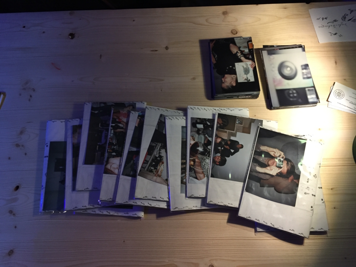 the new message salon embassy Zine, edition with original foto