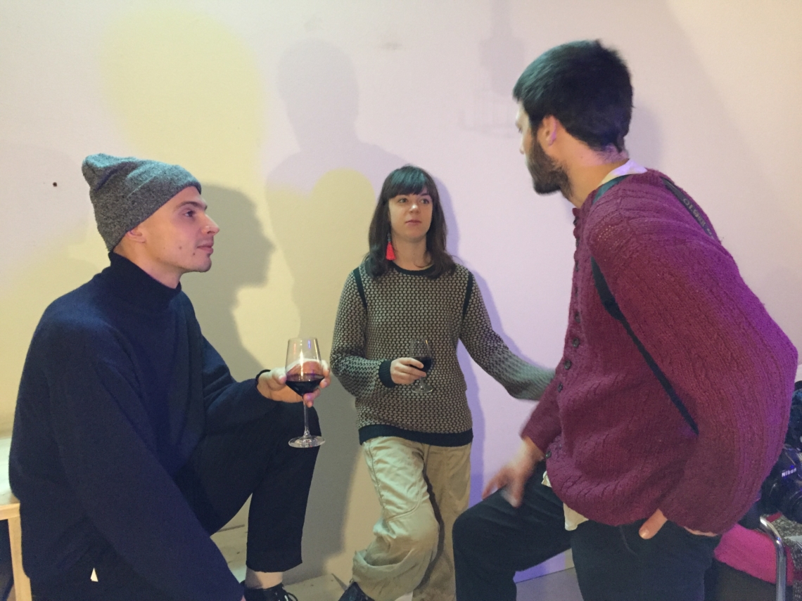 Divas: Rafał Pierzyński and Aga Pędziwiatr in conversation with former artist in residence Sandro Sulaberidze