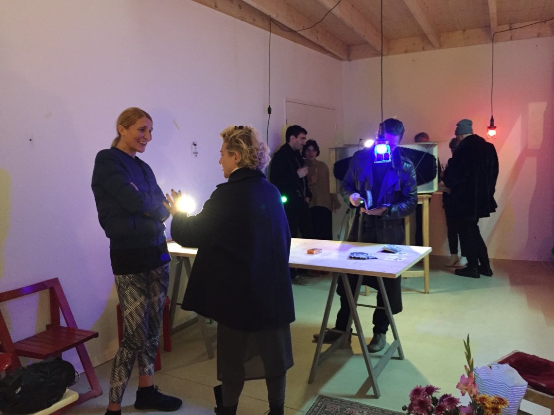 zine launch at the studio