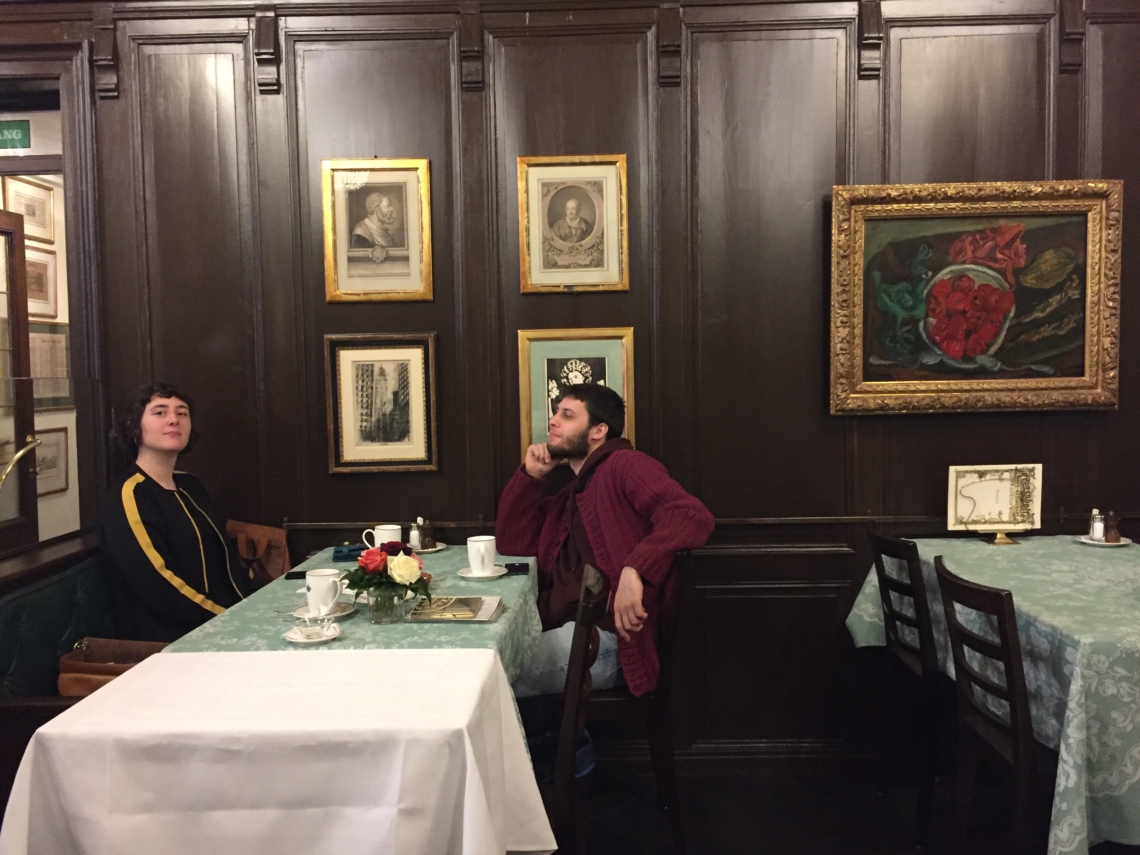 At Restaurant Kronenhalle