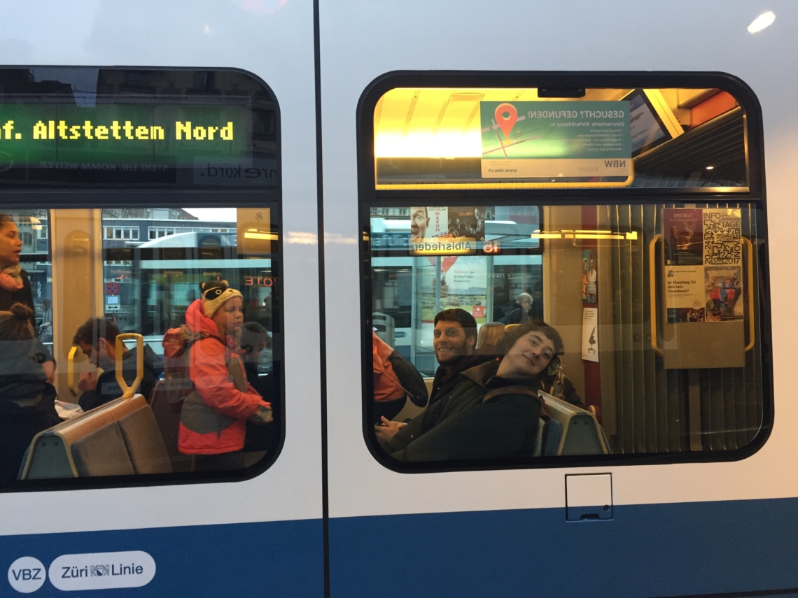 traffic at Züri Tram