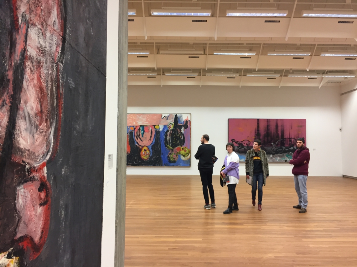 At Kunsthaus with George Spanderashvili and Kunsthaus curator Cathérine Hug  