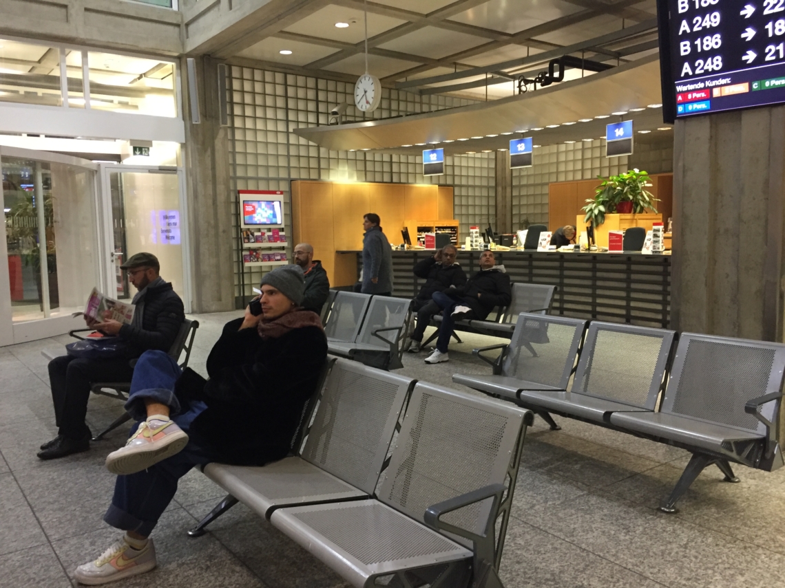 Rafał Pierzyński, Zürich mainstation