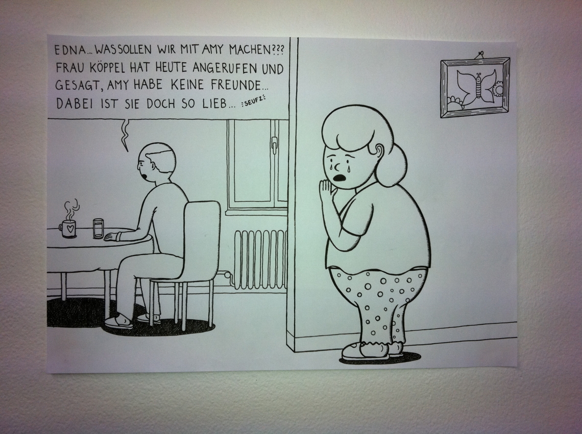 Installationsansicht, message salon 2011