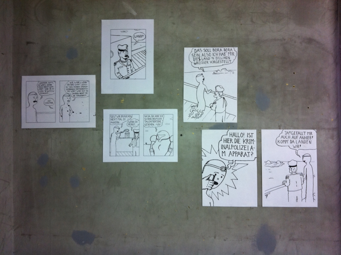 Installationsansicht, message salon 2011