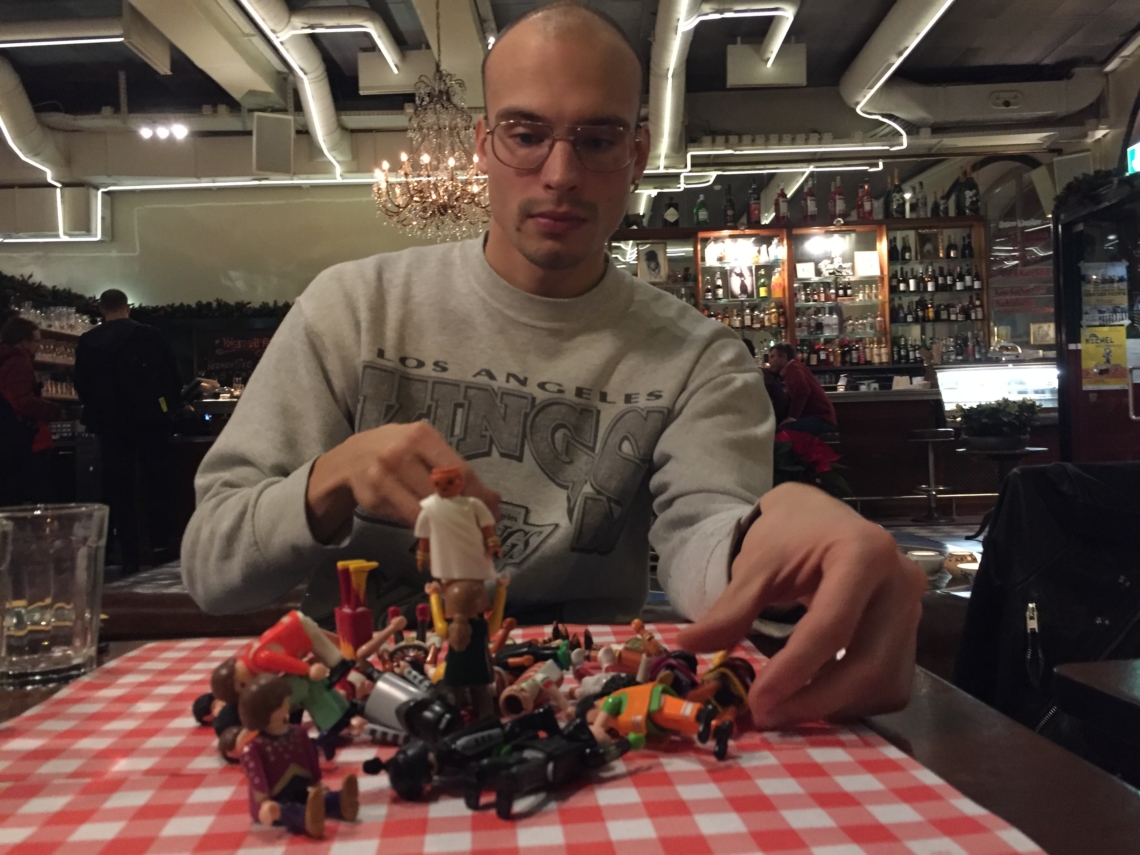 Th little people at Restaurant Volkshaus