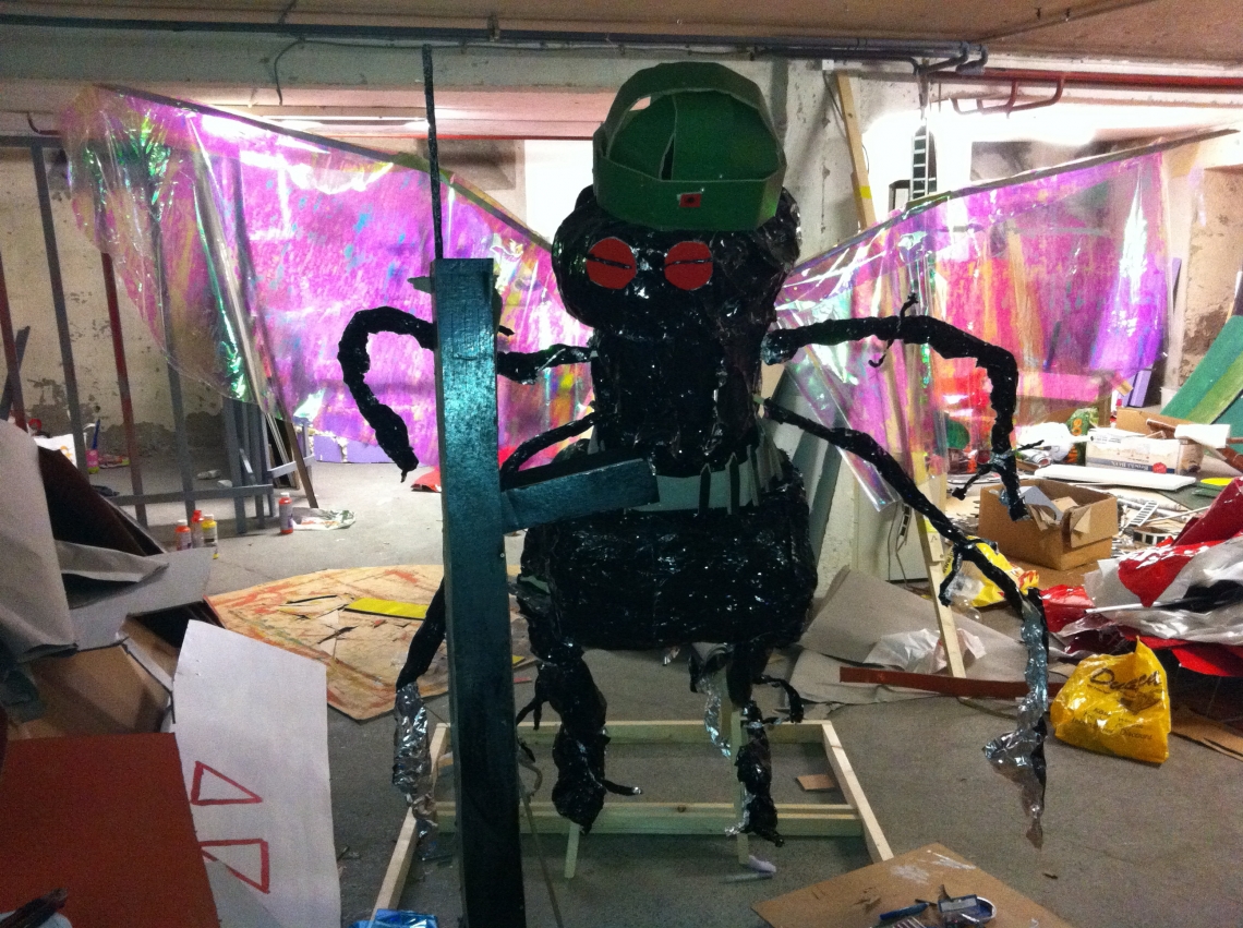 Installationsansicht, message salon 2011