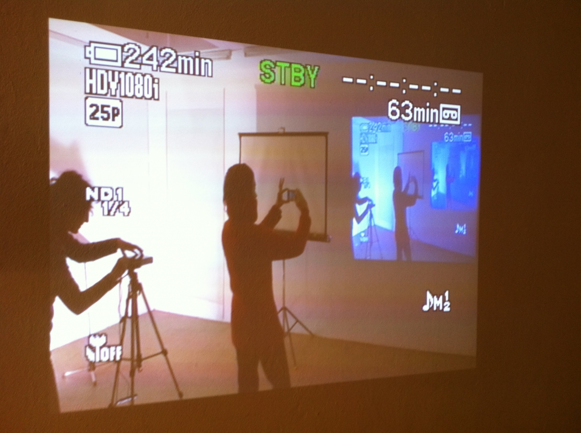 Performance "Kollabierende Zirkel"