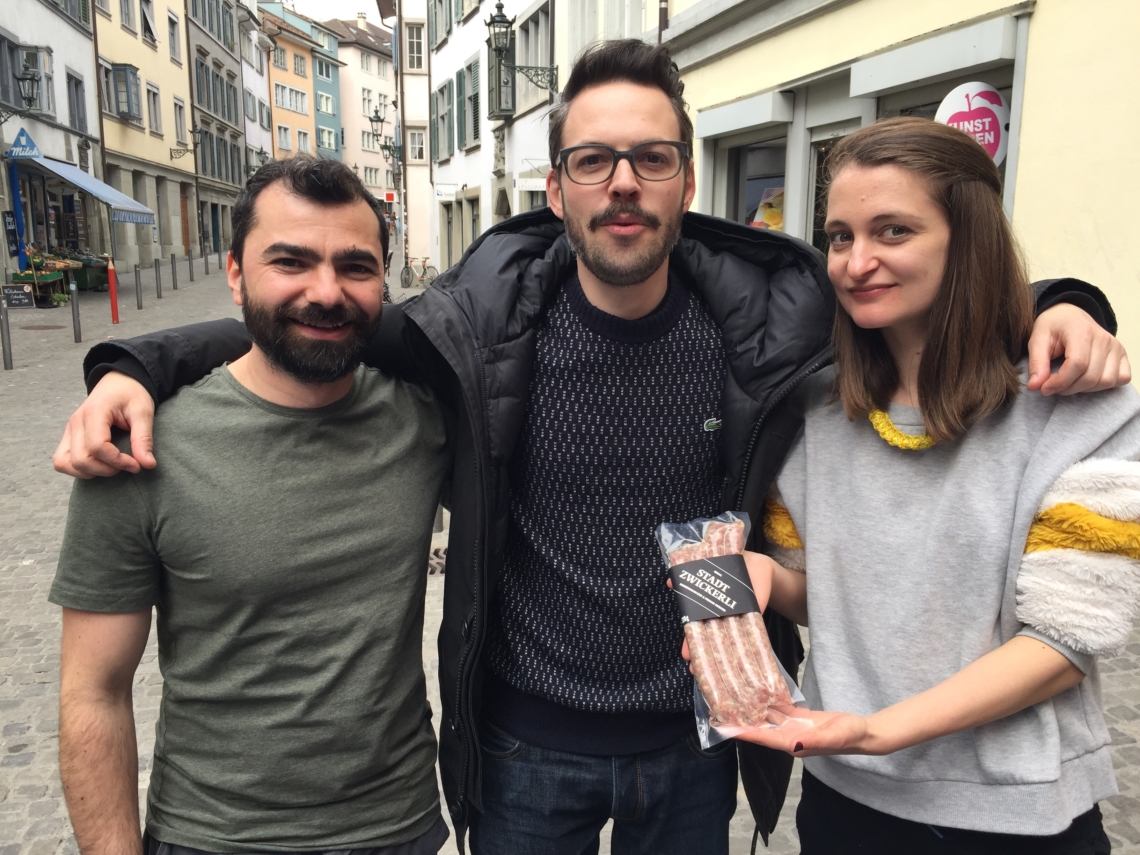 Unexpected meeting with Mika Lanz and the famous Stadtzwicker sausage