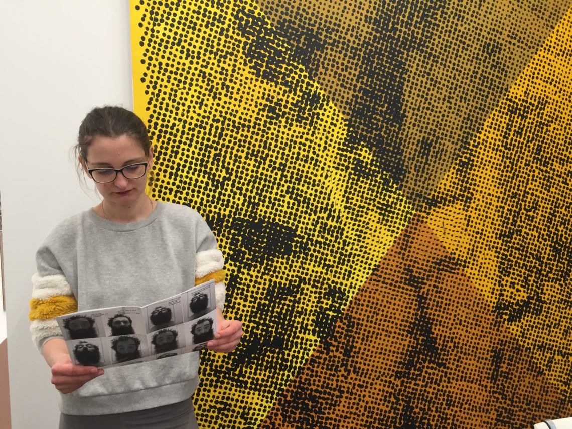 colours in the gallery, at Karma International Zürich