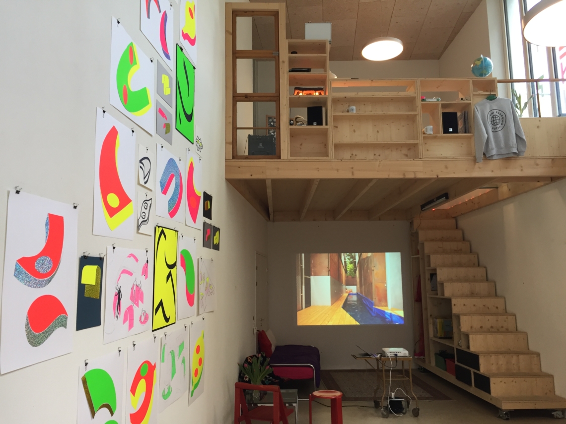 Installation by Daniela Palimariu