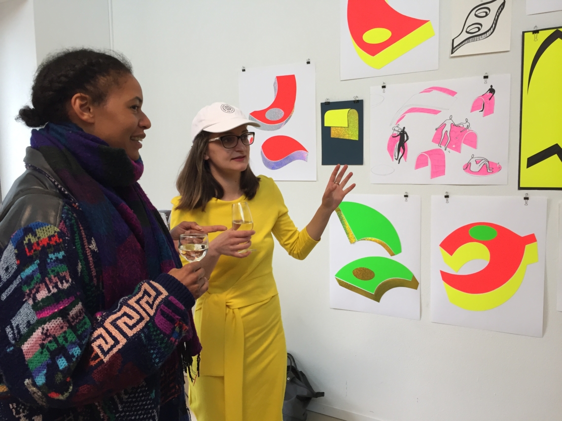 Daniela Palimariu in conversation with Zainab lascandri, the designer of the message salon embassy studio