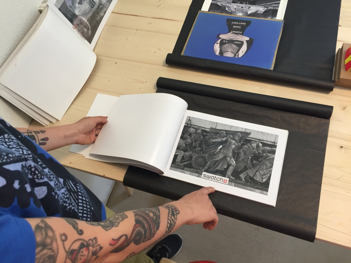 "How to forget your past fast" Unikat in der Hip Hip Library 