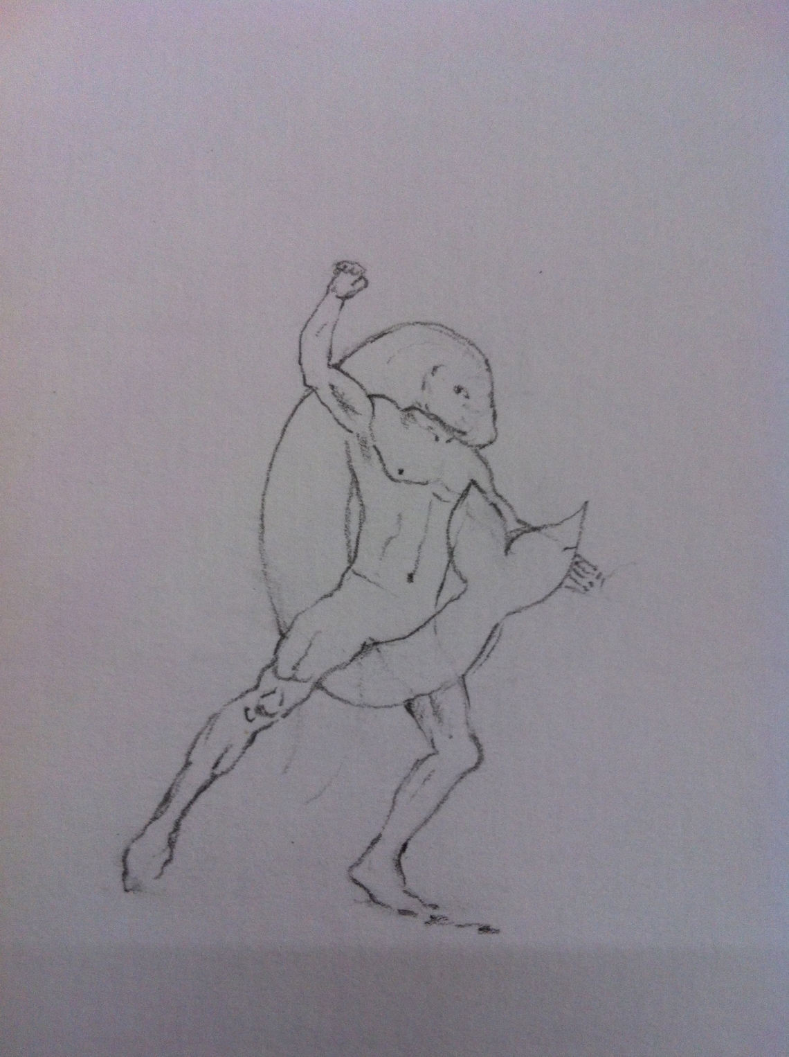 Tatiana Arce: ohne Titel, 2010-2012
Bleistift auf Papier, 14,5 x 21 cm