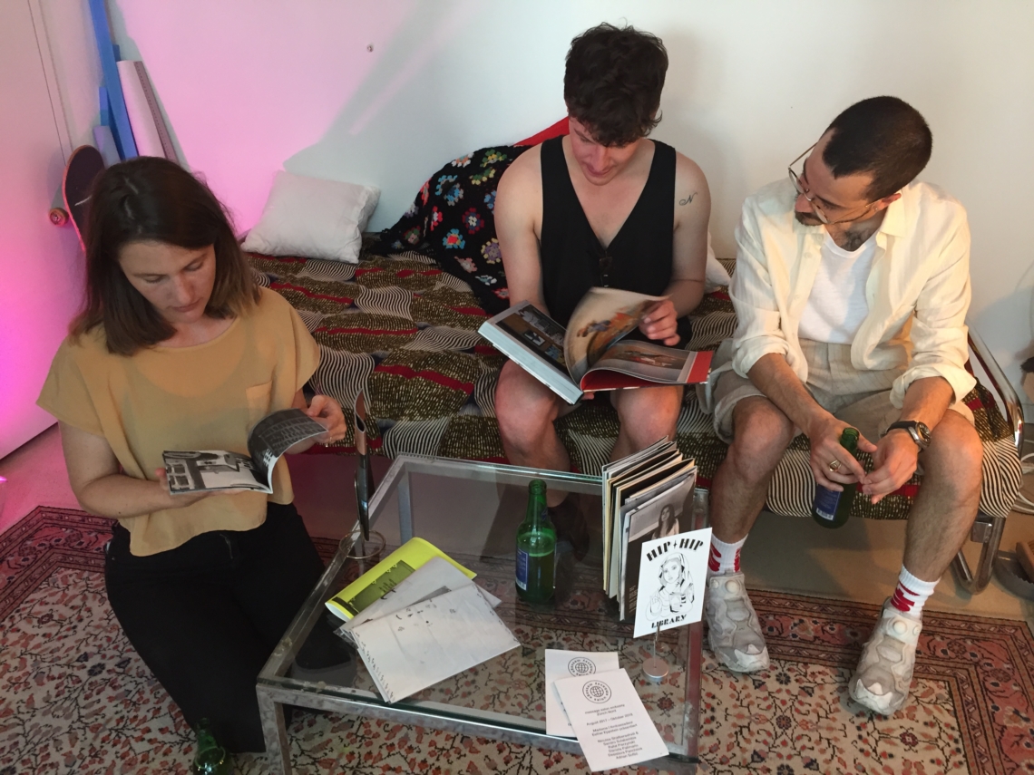 Eröffnung von Hip Hip Library