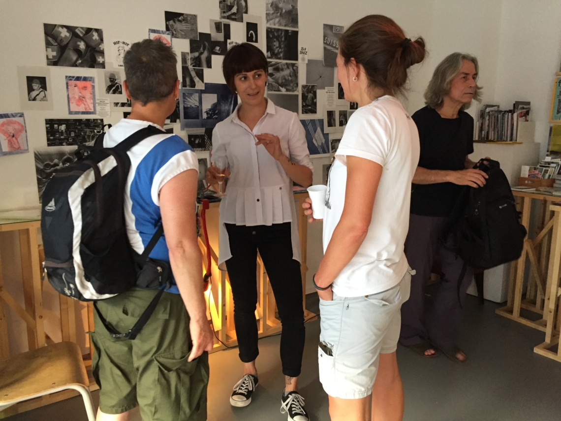 Zine Release im Material