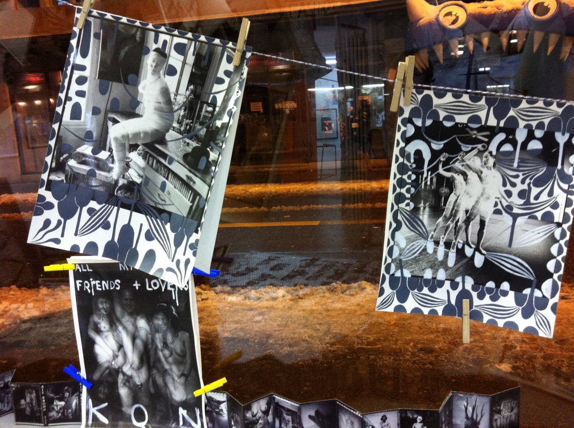 Friends&Lovers in Underground, Installationsansicht Perla-Mode, Kit Brown / Dejan 2013