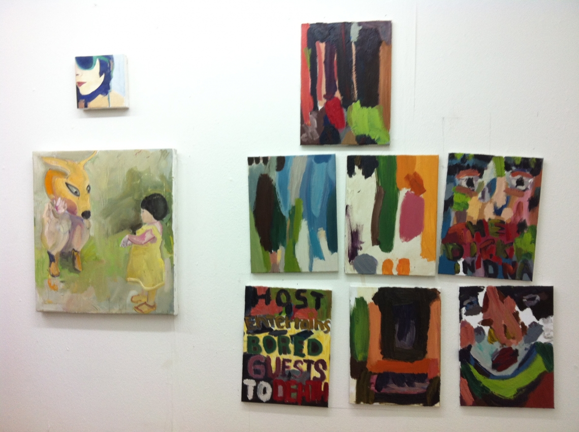 Friends&Lovers in Underground, Installationsansicht Perla-Mode, Denis Stoffner 2013, David Chieppo 2013