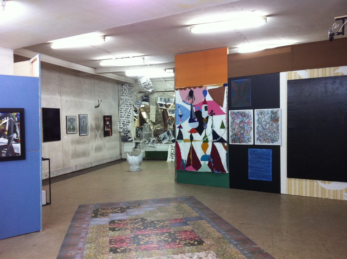 Friends&Lovers in Underground, Installationsansicht Perla-Mode