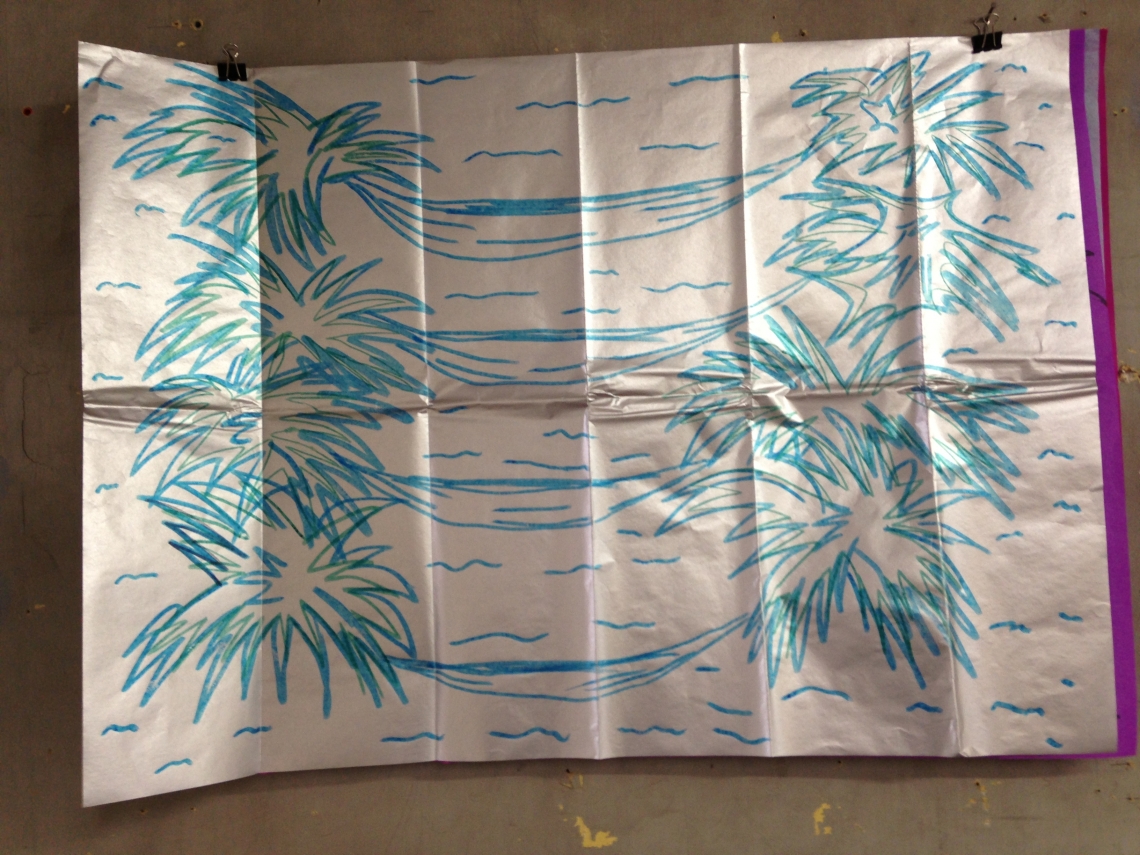 Veli&Amos: Follow The Outline. Installationsansicht 2013