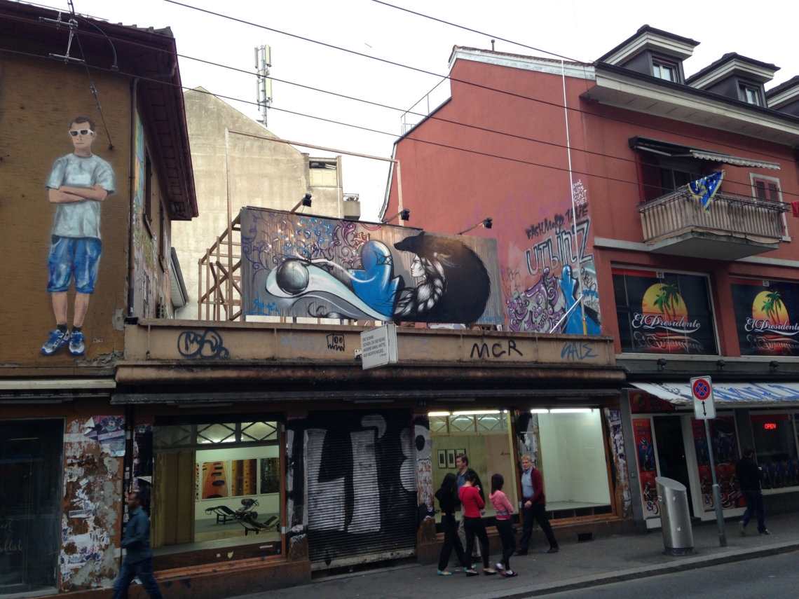 Billboard Juni 2013, by Shamsia Hassani & Lisa Looser  