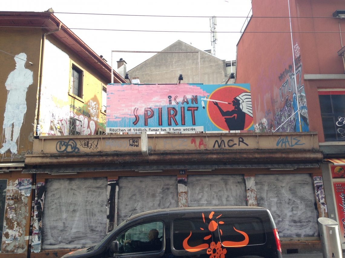 Billboard Herbst 2013 by American Spirit/Veli&Amos/Mayo