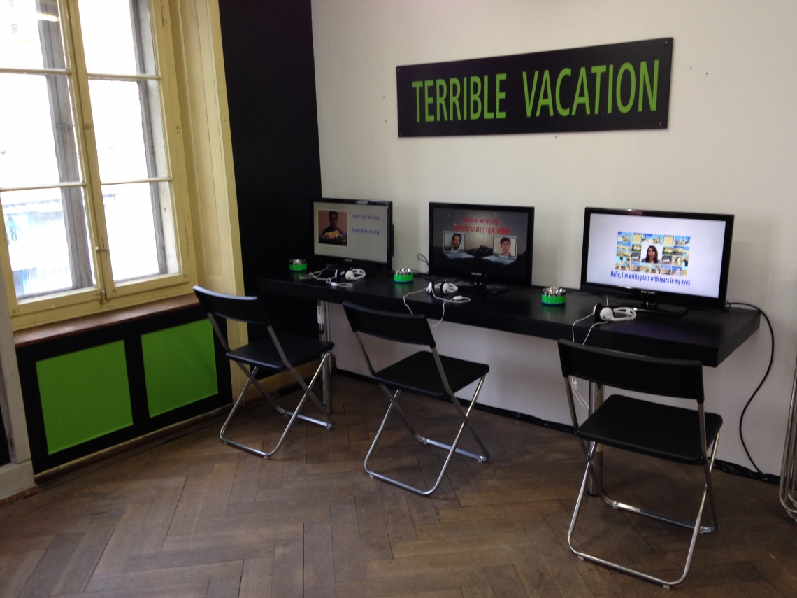 Roy Menachem Markovich" Terrible Vacation", message salon 2013