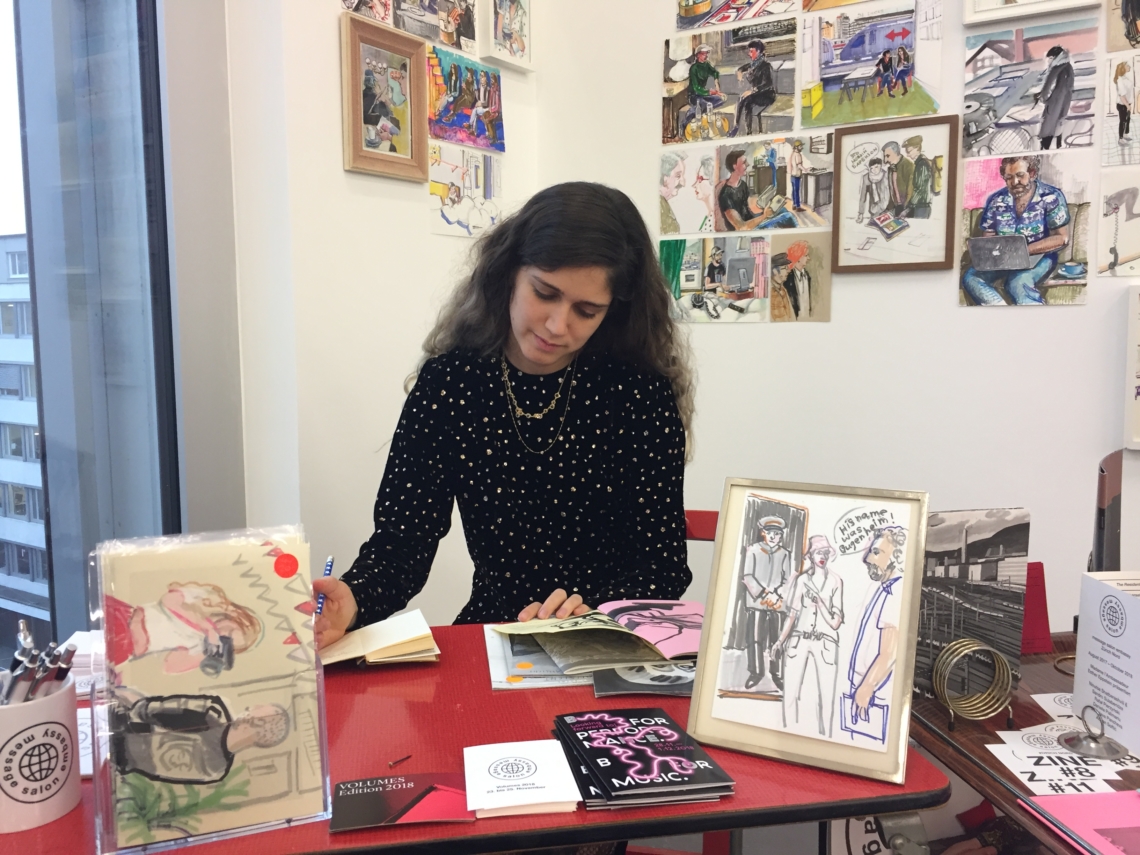 Volumes 2018, with  message salon embassy first secretary Maya Bamberger