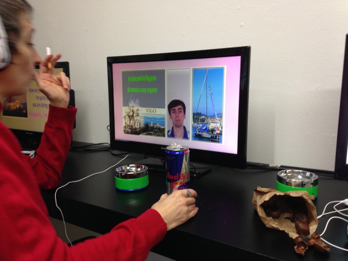 Terrible Vacation, Installationsansicht message salon 