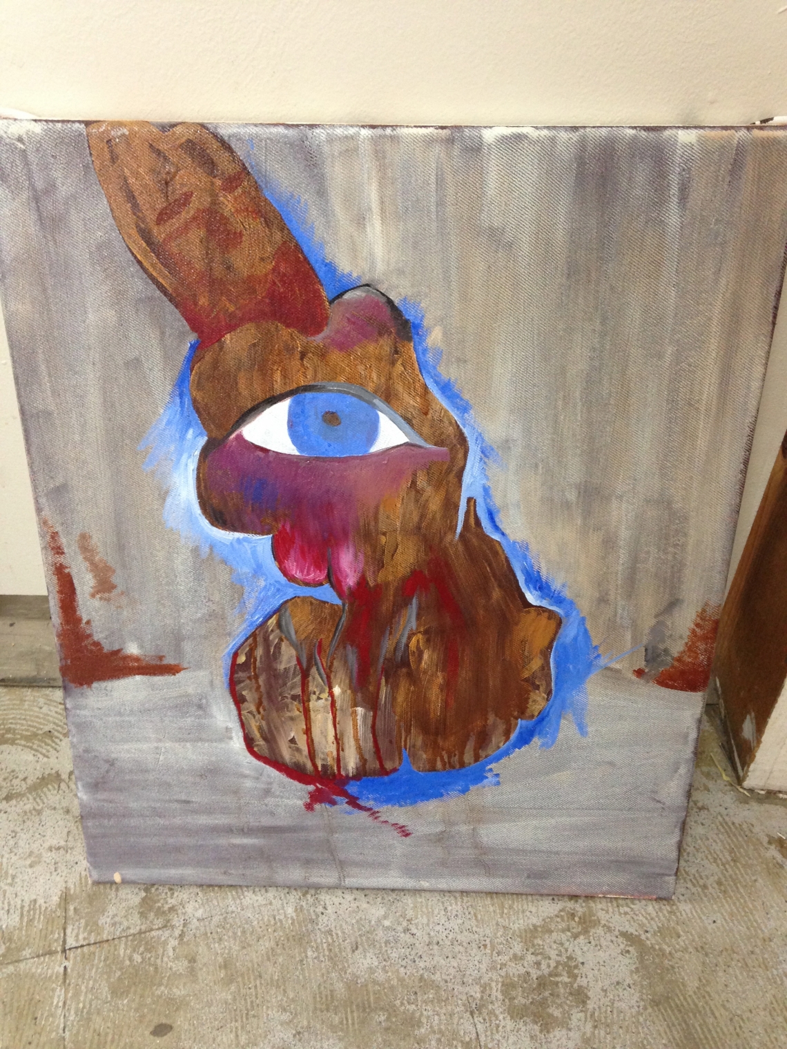 A painting by Julia Sheppard, pimped by Esther Eppstein