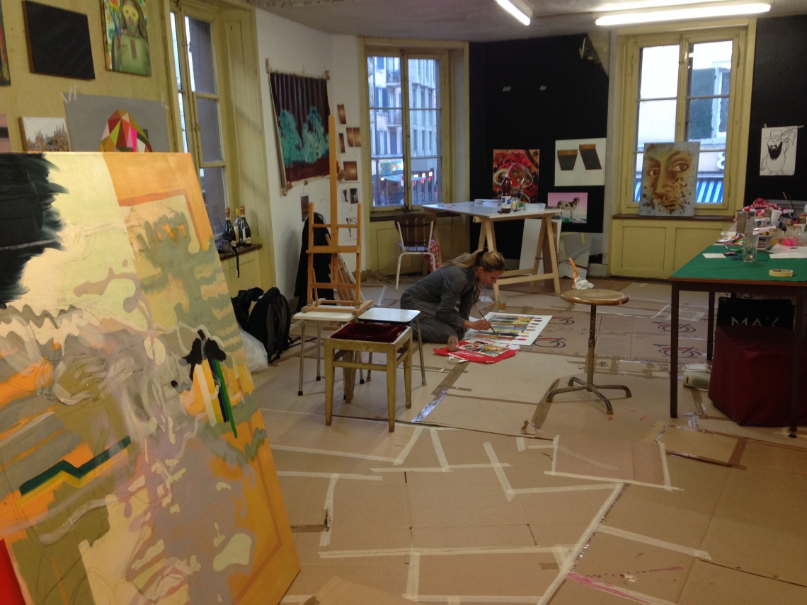 Pimp my Painting, Studio message salon 2013