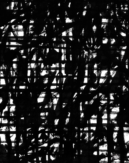 Vinyl-Cover von Nicolas Vermot Petit-Outhenin für Kopf Kino Kantaten 