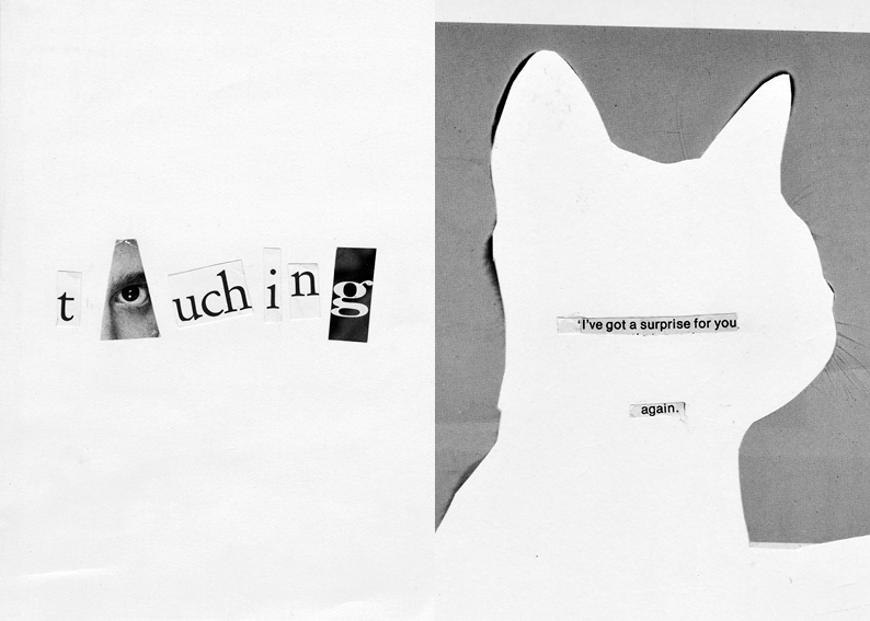 "touching" message salon embassy Zine Nr. 9 by Rafał Pierzyński