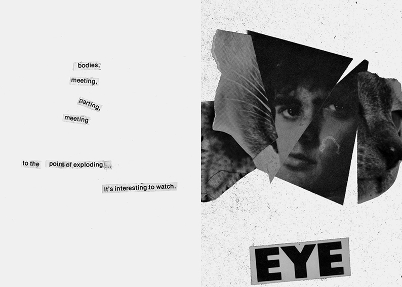 "touching" message salon embassy Zine Nr. 9by Rafał Pierzyński