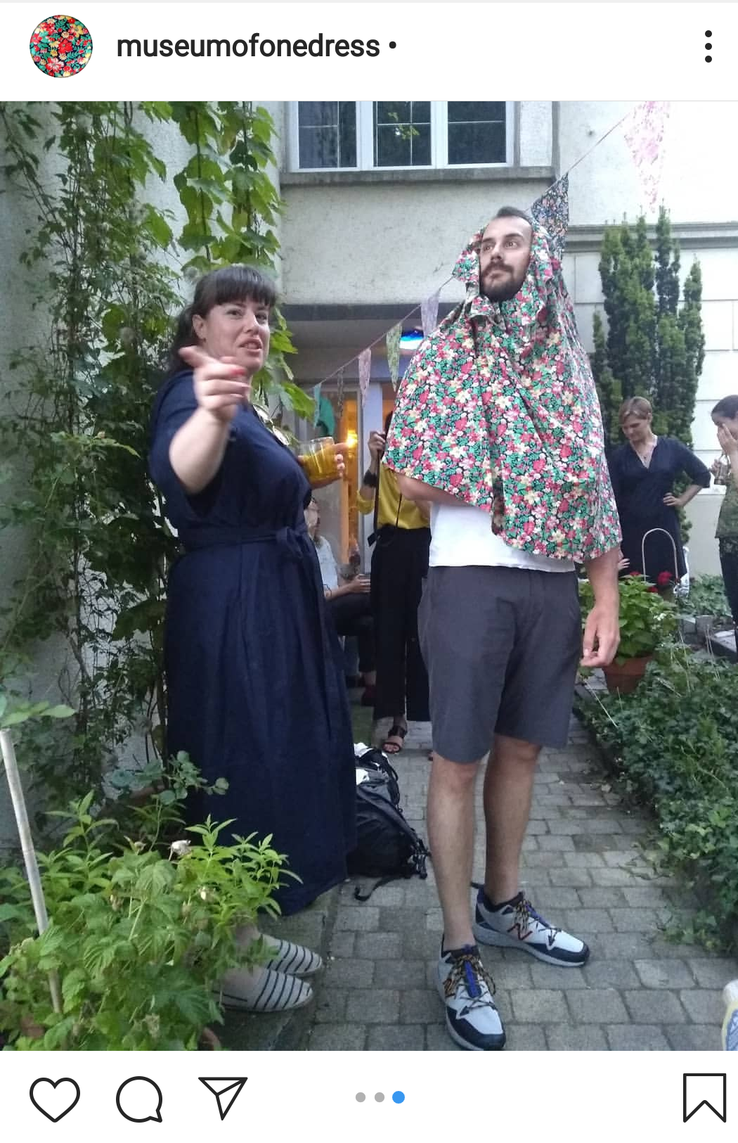 Gorod Ustinov
"Museum of one Dress" on Instagram, screenshot