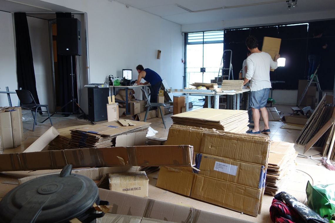 "Always were in darkness", assemble line 1, Baad 2014