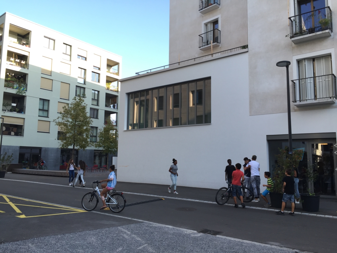 Das Studio der message salon embassy in der Genossenschaft mehr als wohnen